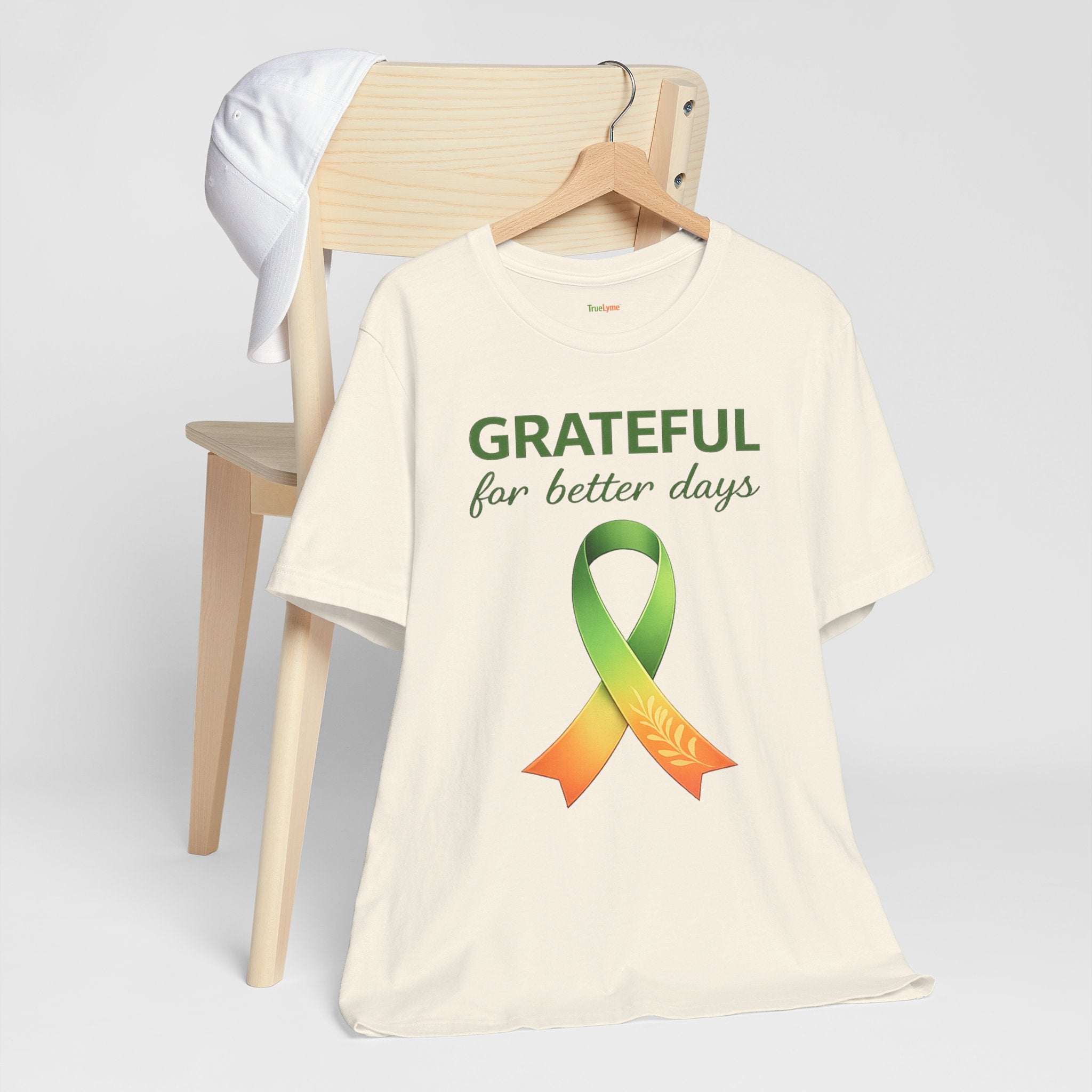 Grateful for Better Days – Lyme Awareness Ribbon T‑Shirt