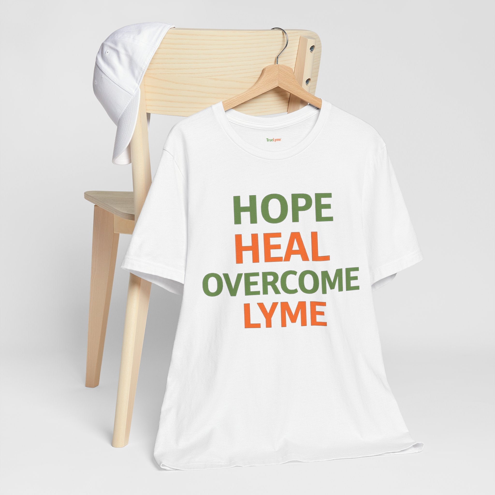 Hope Heal Overcome Lyme-Awareness Support T-shirt