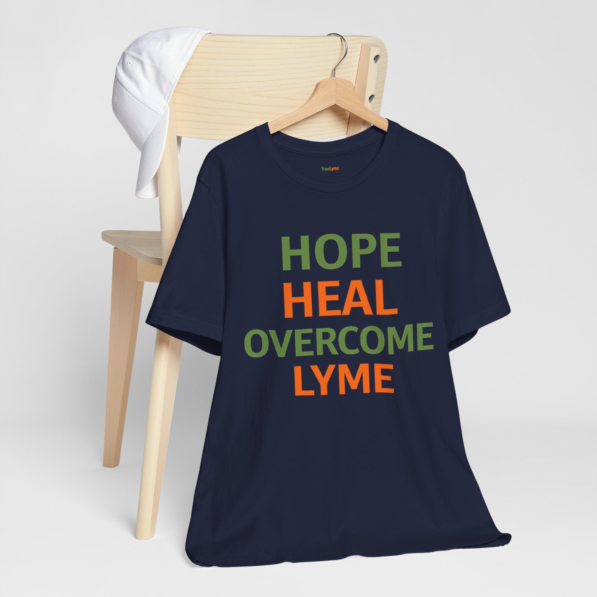 Hope Heal Overcome Lyme-Awareness Support T-shirt
