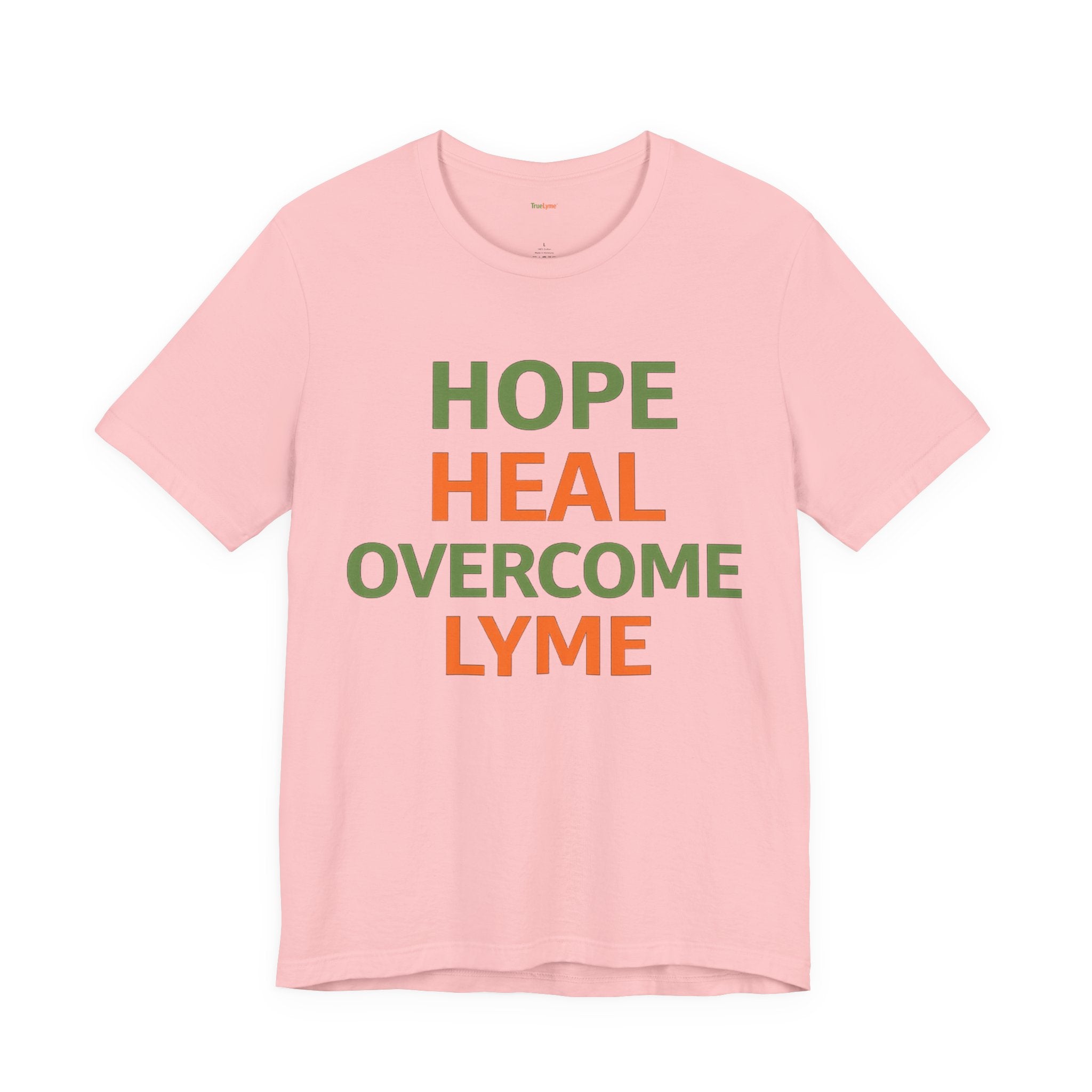 Hope Heal Overcome Lyme-Awareness Support T-shirt