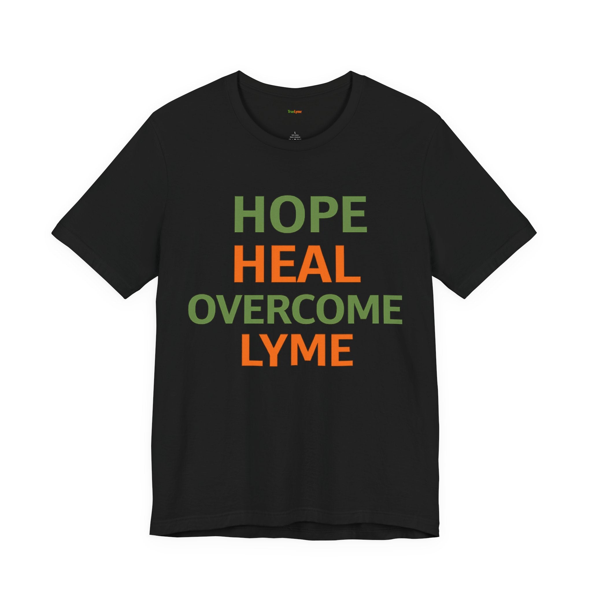 Hope Heal Overcome Lyme-Awareness Support T-shirt