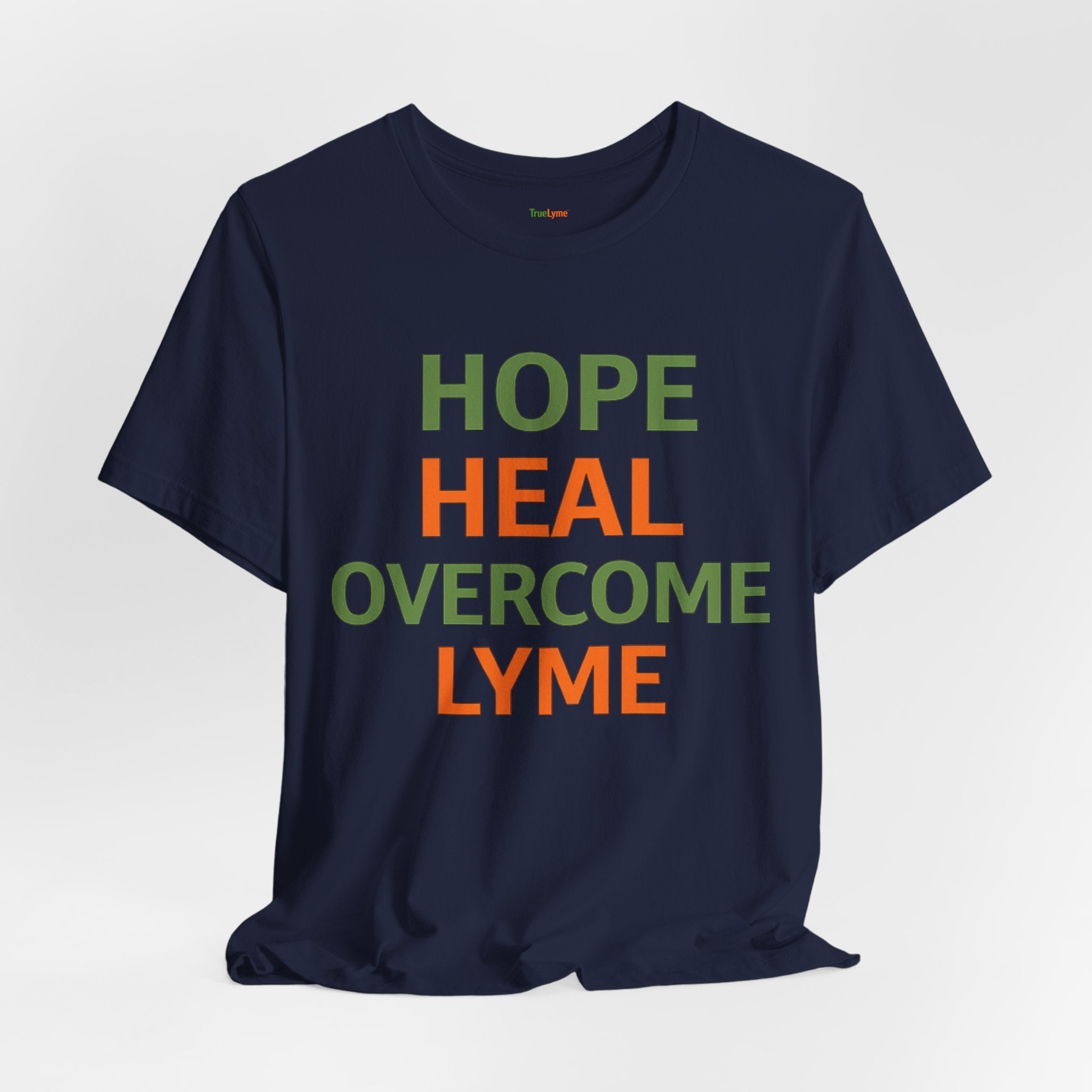 Hope Heal Overcome Lyme-Awareness Support T-shirt