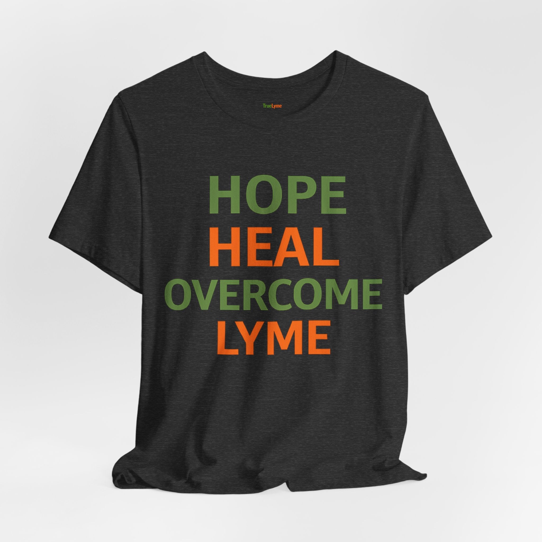 Hope Heal Overcome Lyme-Awareness Support T-shirt