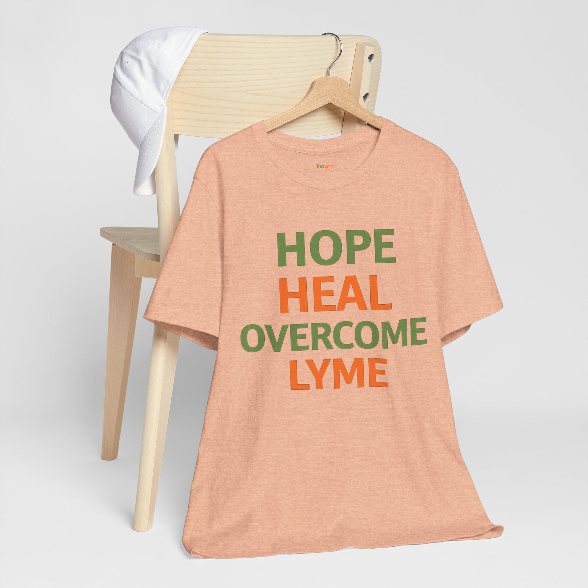 Hope Heal Overcome Lyme-Awareness Support T-shirt